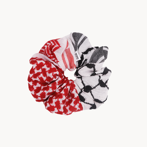 Interwoven (Shemagh & Keffyeh) Scrunchie