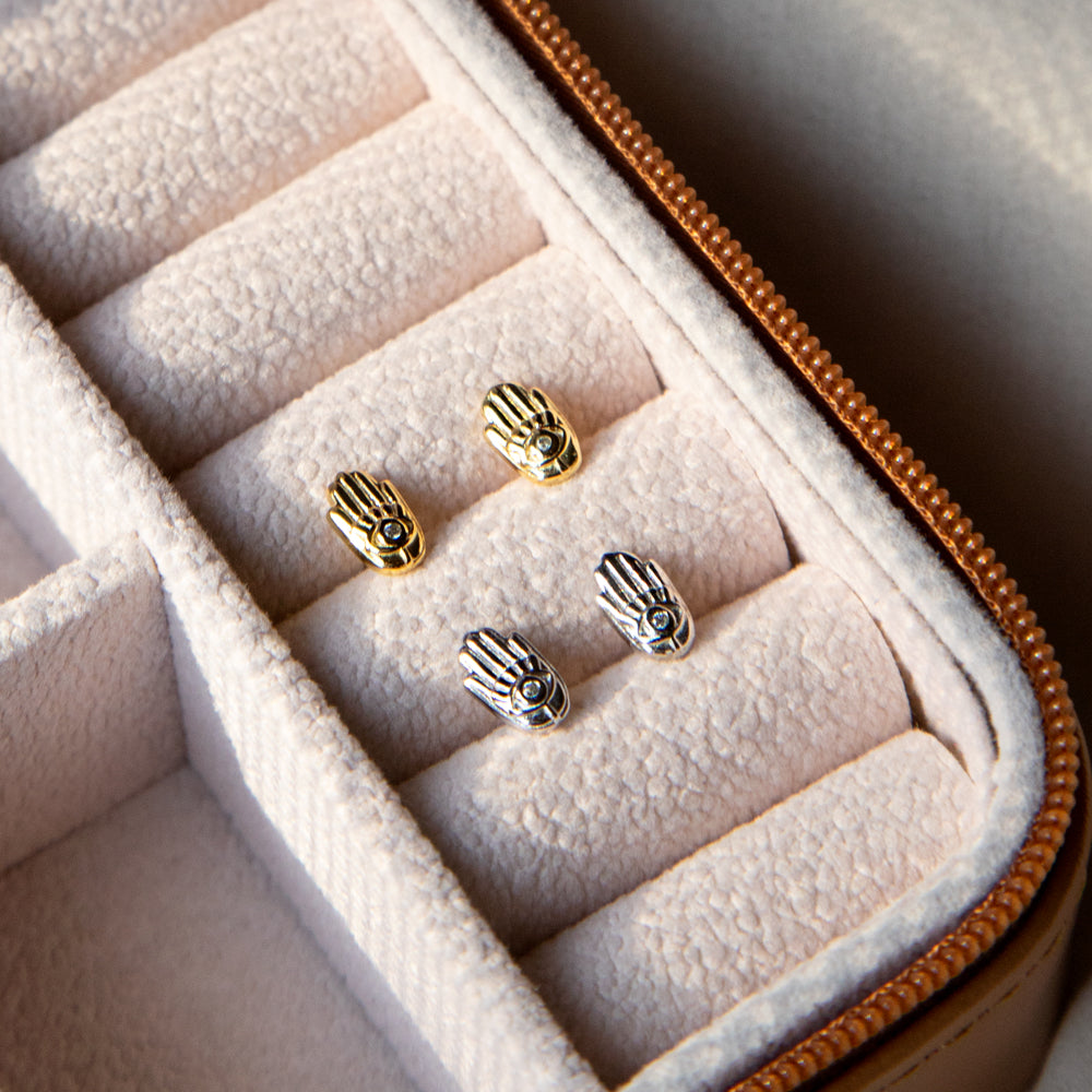 Hamsa Studs