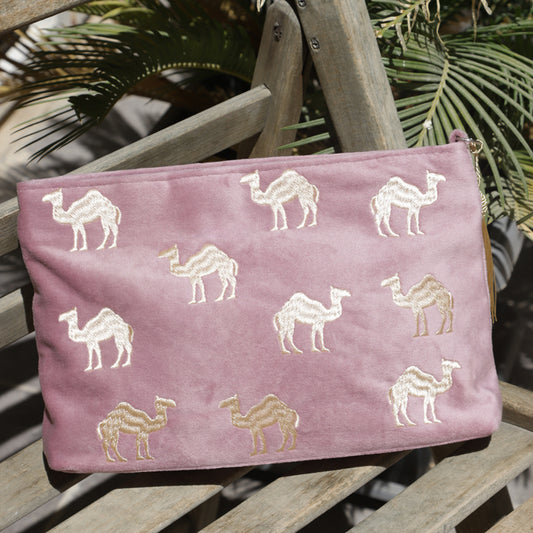 Pink Camel Pouch