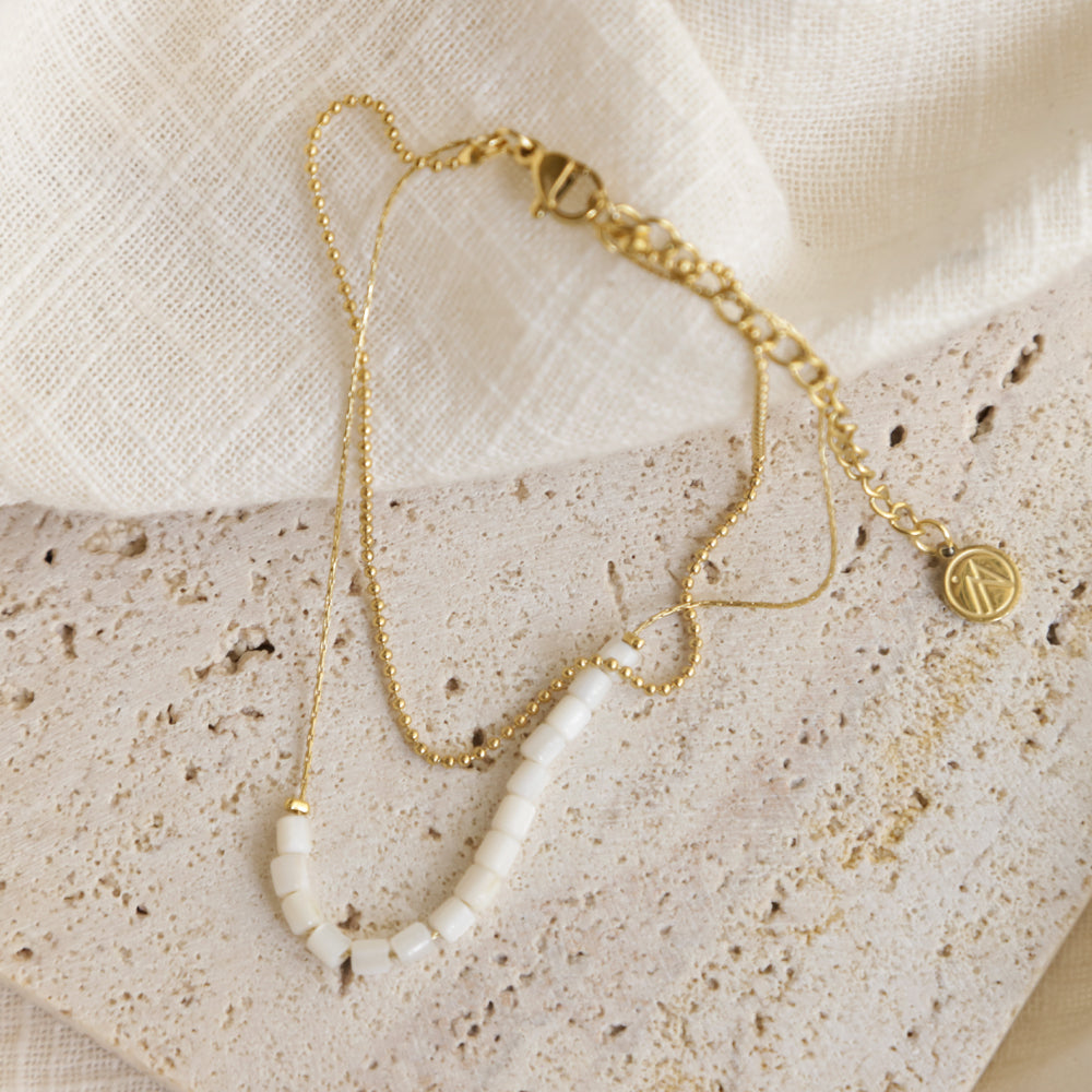 Desert Quartz Anklet