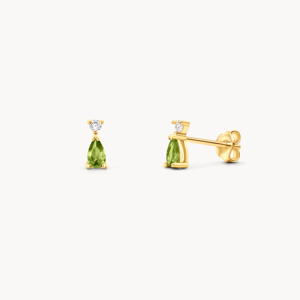 Crystal Dewdrop Studs