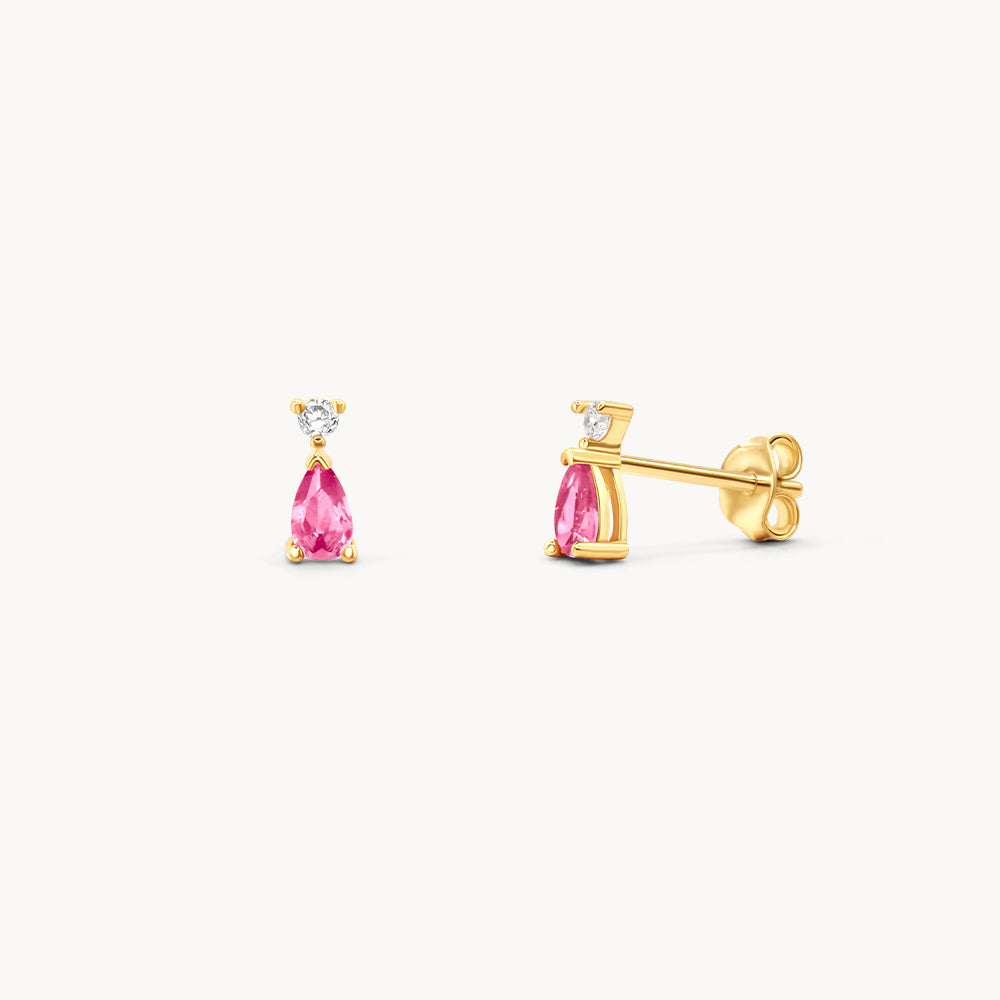 Crystal Dewdrop Studs