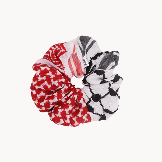 Interwoven (Shemagh & Keffyeh) Scrunchie