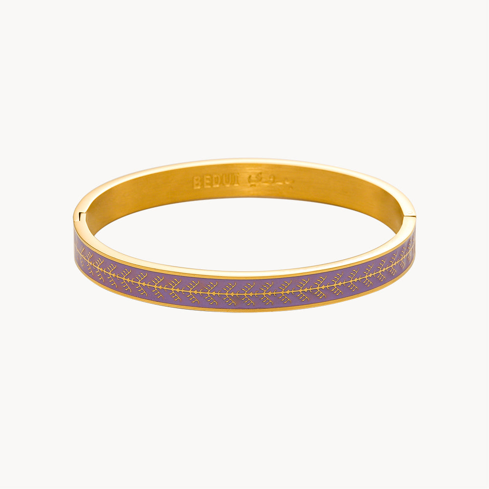 Enamel Tatreez Bangle