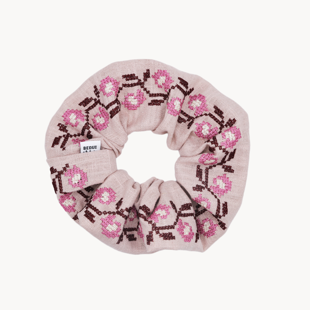 Azhar (Floral) Scrunchie