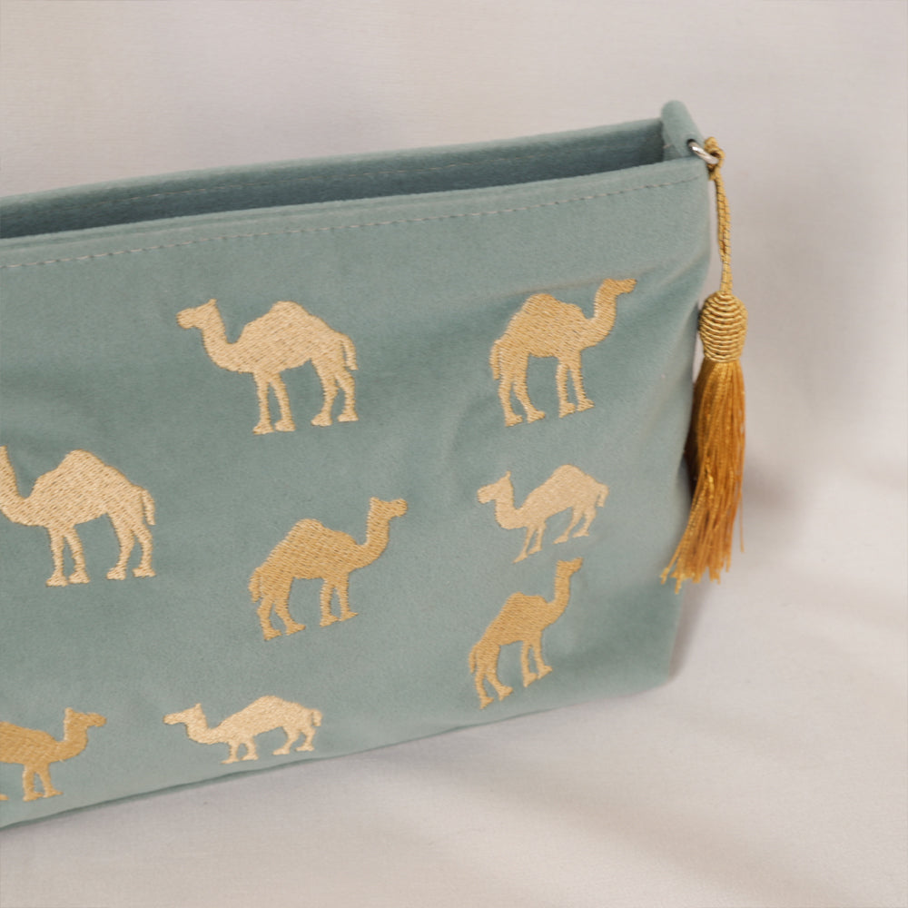 Green Camel Pouch