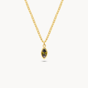 Olive Marquise Necklace