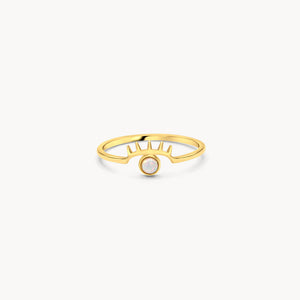 Opal Nazar Ring