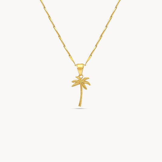 Date Palm Tree Necklace