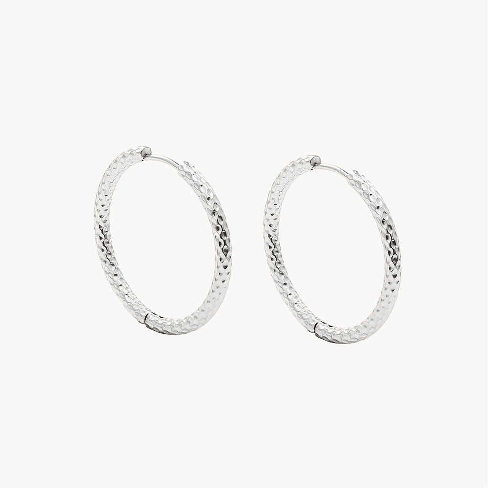 Serpent Scale Hoops