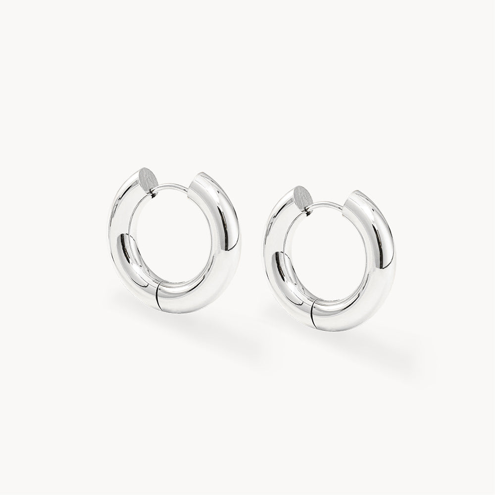 Solid Loop Hoops