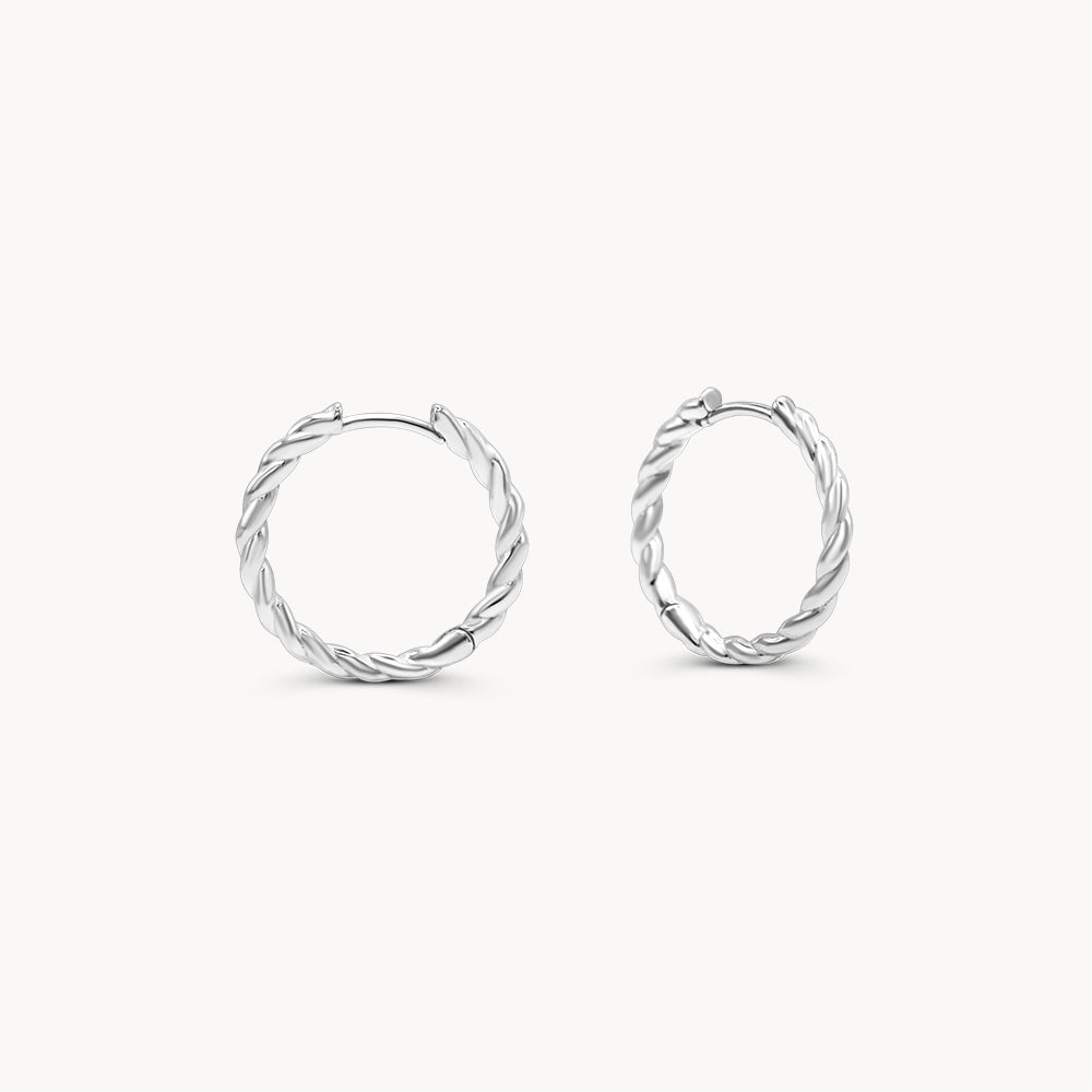 Twisted Rope Hoops