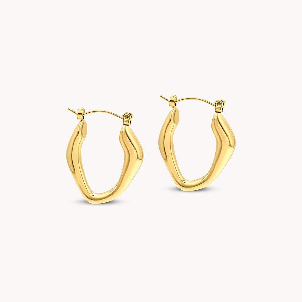Wind-Carved Earrings