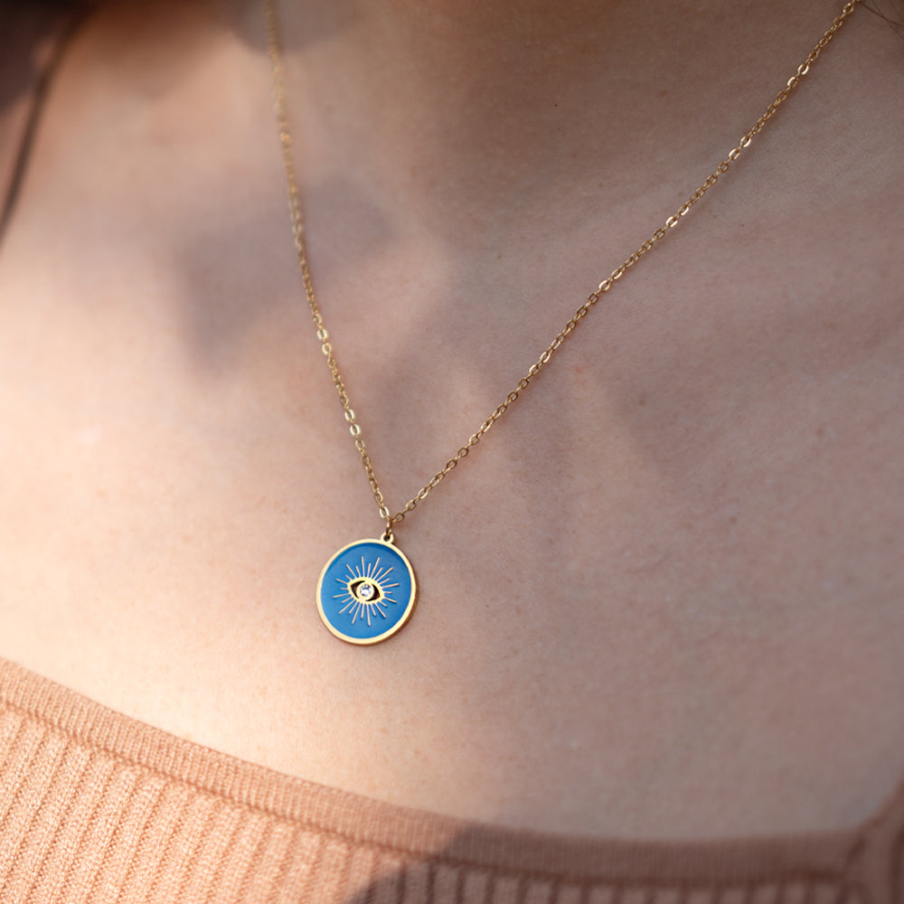 Blue Nazar Necklace