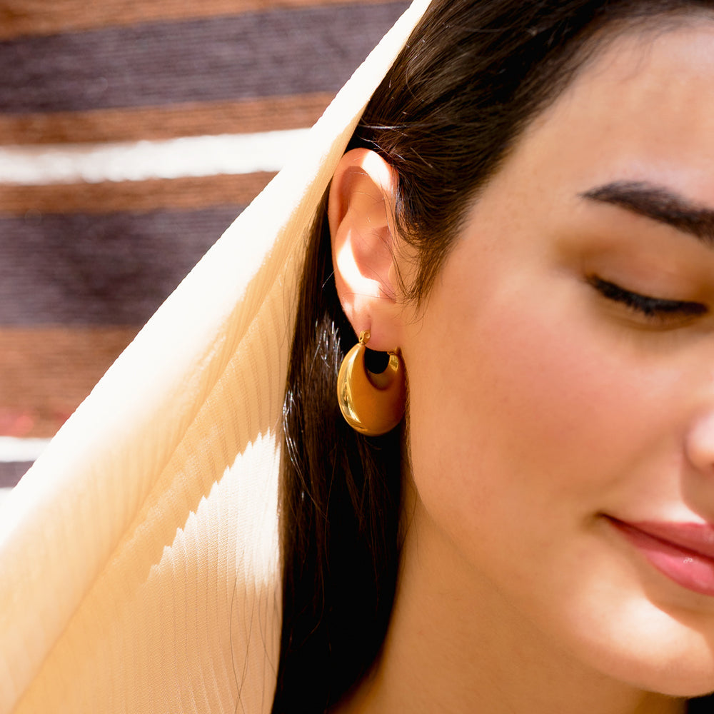 Disc Earrings