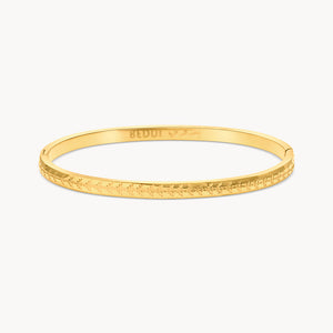 Floral Embroidery Bangle