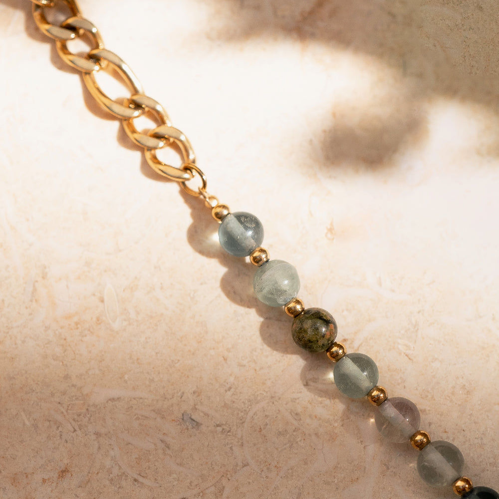 Fluorite Beaded Chain