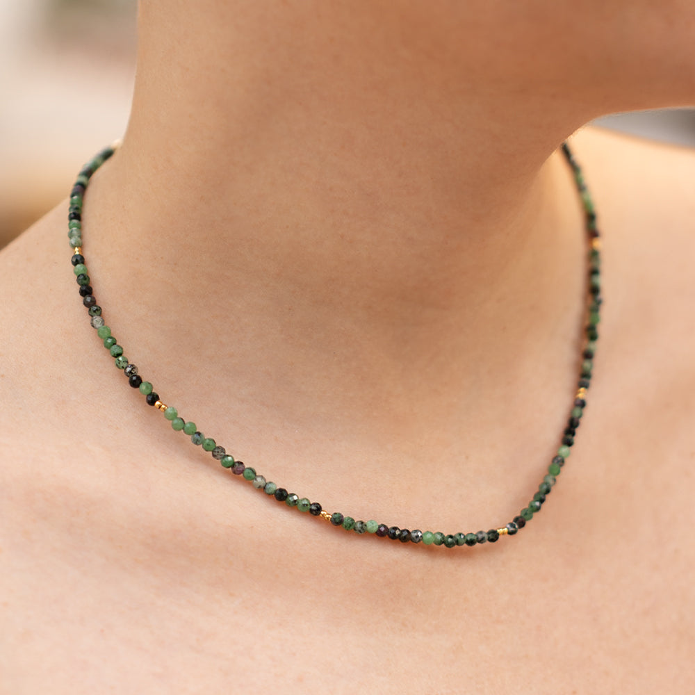 Green Quartz Necklace